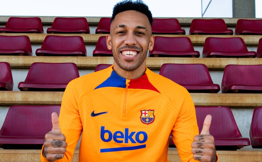 Barça - Mercato : Pierre Emerick Aubameyang n’envisage pas de quitter Barcelone