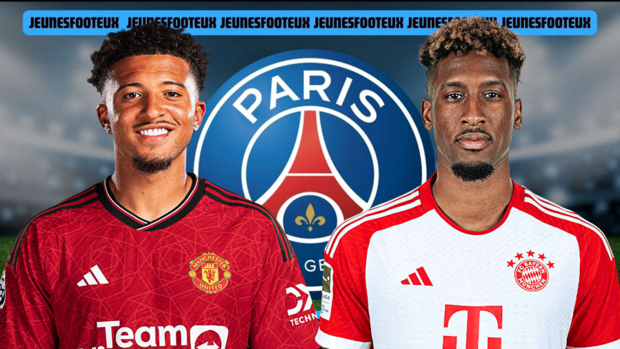 Paris SG : Jadon Sancho préféré à Kingsley Coman ?