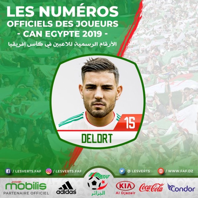 Andy Delort va disputer la Coupe d'Afrique des nations avec l'Algérie