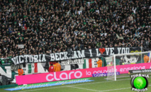 Photo : A Saint-Etienne on aime les Beckham, surtout Victoria !