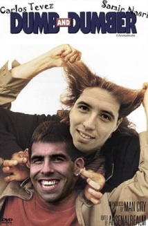 Photo : Les supporters de Man-City se moquent de Nasri et Tevez !