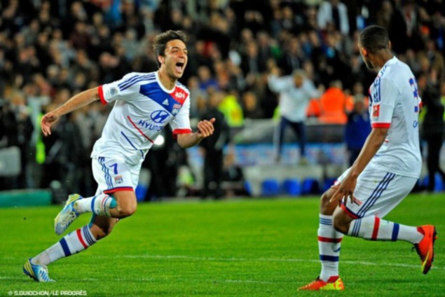 Grenier joueur du mois d'avril à l'OL !