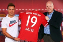 Mario Götze met en pétard l'équipementier (Adidas) du Bayern Munich (Photo)