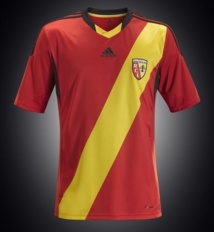 Photo : Maillot domicile du RC Lens