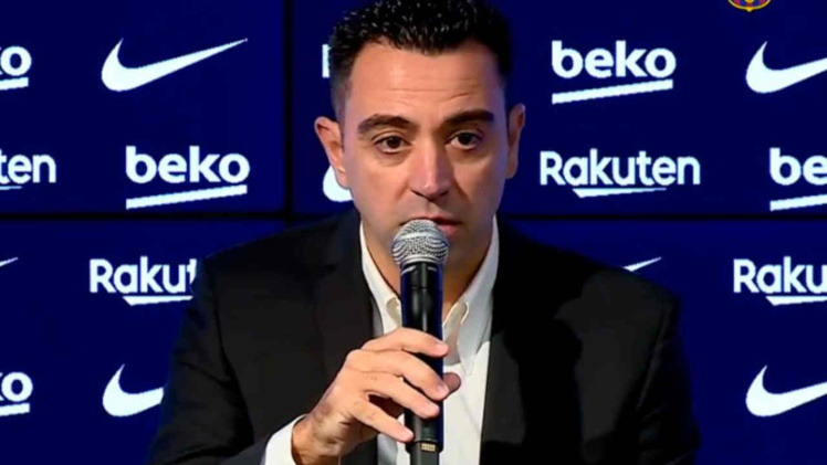 FC Barcelone : Ousmane Dembélé est très heureux au Barça assure Xavi