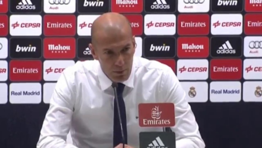 Zidane vient de se prendre une grosse clim ! 