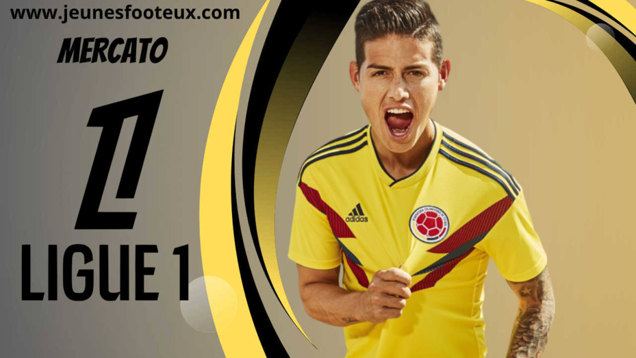 Mercato : James Rodriguez bientôt en Ligue 1 ?