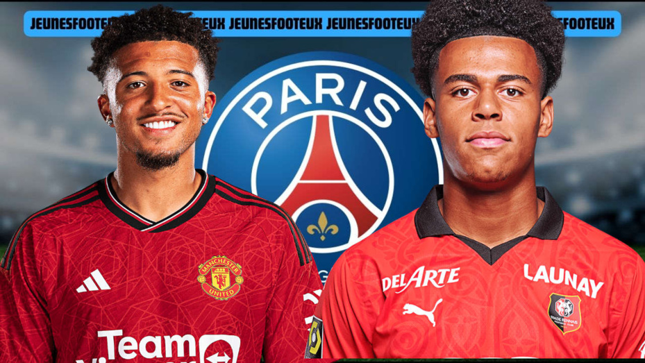 PSG, Jadon Sancho + un international à 54M€ plutôt que Désiré Doué ?