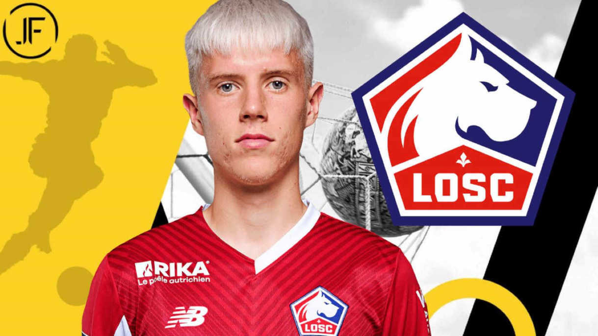 Hakon Haraldsson (LOSC), que ça fait plaisir pour Lille !