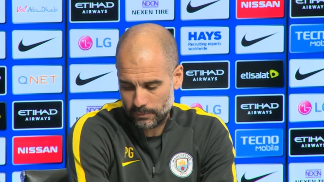 Pep Guardiola critique les supporters de Manchester City