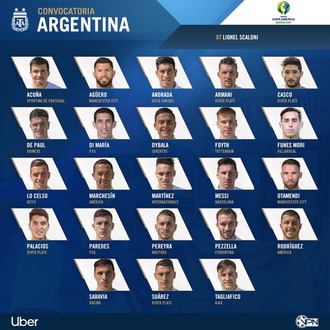 La liste de l’Argentine pour la Copa America sans Mauro Icardi