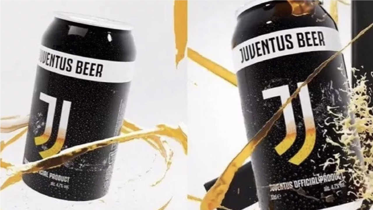 La Juventus lance sa propre marque de bière "Juventus Beer"