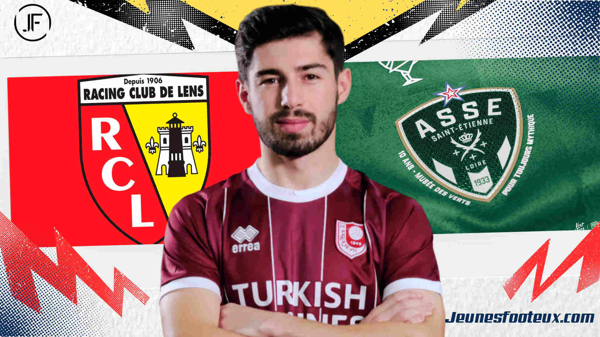 Giorgi Guliashvili (FK Sarajevo) convoité en Ligue 1 : le RC Lens ou l'ASSE ?