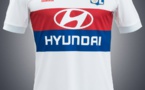 Les maillots domicile et extérieur de l'OL saison 2017-2018