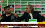 La monumentale colère du sélectionneur de l'Algérie Rabah Madjer contre un journaliste