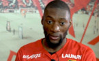 Karl Toko Ekambi (Stade Rennais) provoque les supporters de l'OL