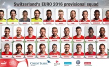 EURO2016 : une pré-liste de 28 joueurs pour la Suisse